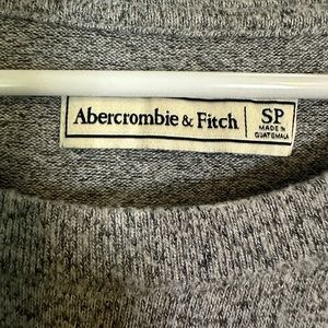 Abercrombie & Fitch Heather Gray sweater dress.  SZ SP